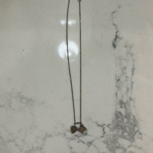 Gucci butterfly and heart necklace (authentic) - Picture 6 of 6
